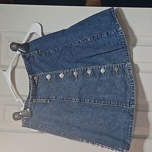Blue jean skirt size 6